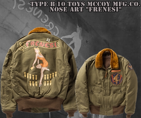 TOYS McCOY NEWS::TYPE B-10 NOSE ART CUSTOM 